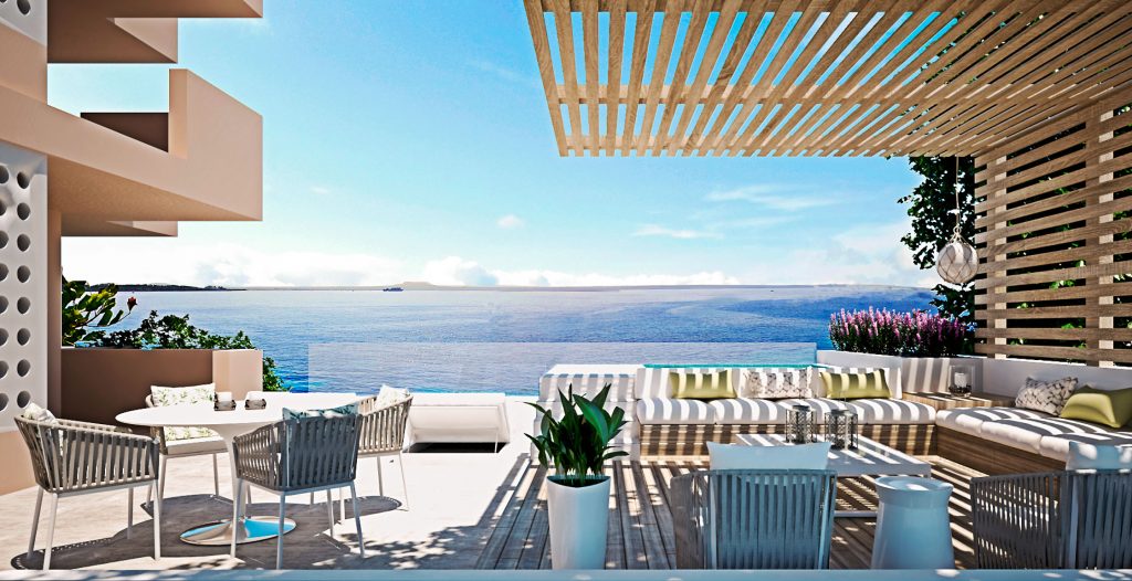 Apartamento primera linea Illetas